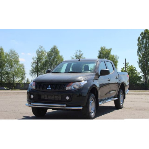 Защита бампера двойная Mitsubishi L200 2017